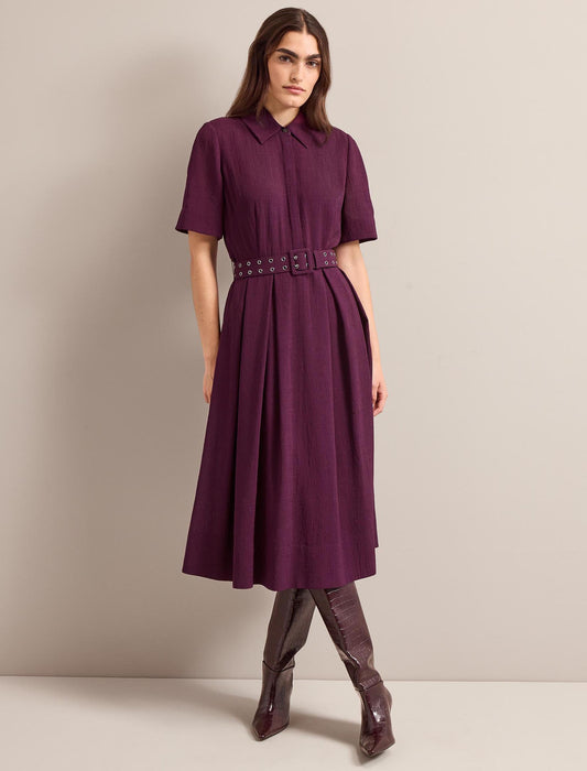 Anya Techni Voile Dress - Lavender